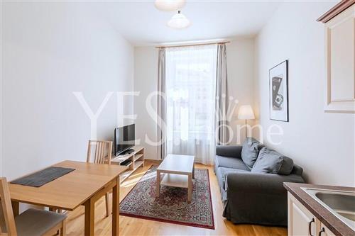 Pronájem luxusního, zařízeného bytu 2+kk, 53 m2, Moravská, Praha 2 - Vinohrady