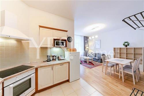 Pronájem krásného, zařízeného bytu 2+kk, 48 m2, Na Kozacce, Praha 2 - Vinohrady