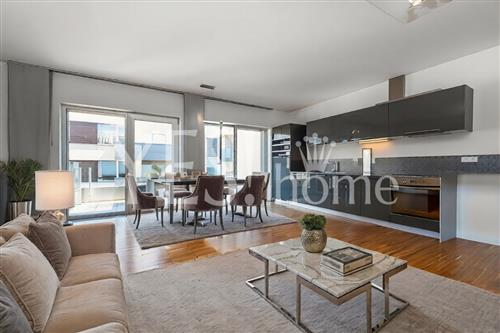 Pronájem luxusního, zařízeného bytu 2+kk s terasou, 72 m2, Prokopova, Praha 3 - Žižkov