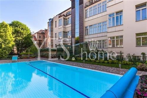 Pronájem luxusního bytu 3+kk, 92 m2, Italská, Praha 2 - Vinohrady