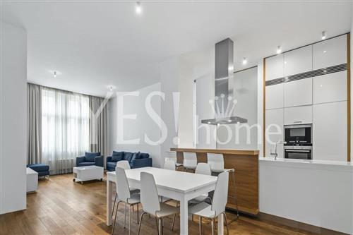 Luxusní, nezařízený byt 3+kk, 109 m2, Laubova, Praha 3 - Vinohrady