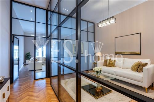 Pronájem luxusního mezonetového bytu 5+1, 228 m2, Pařížská, Praha 1 - Josefov