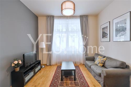 Pronájem zařízeného bytu 2+kk, 40 m2, Na Kozačce, Praha 2 - Vinohrady