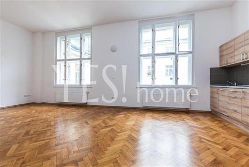 Pronájem nezařízeného bytu 3+kk, 77 m2, Národní, Praha 1 - Staré Město