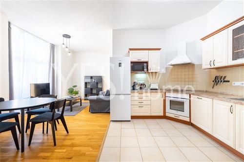 Pronájem krásného, zařízeného bytu 3+kk, 60 m2, Na Kozačce, Praha 2 - Vinohrady