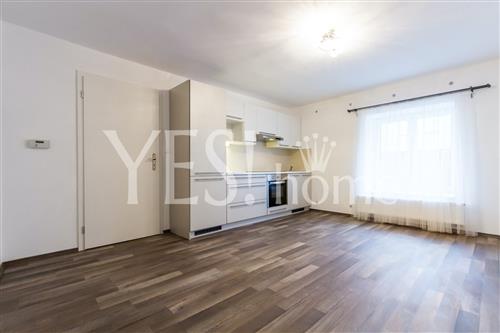 Pronájem nezařízeného bytu 1+kk, 28 m2, Pod strašnickou vinicí, Praha 10 - Strašnice