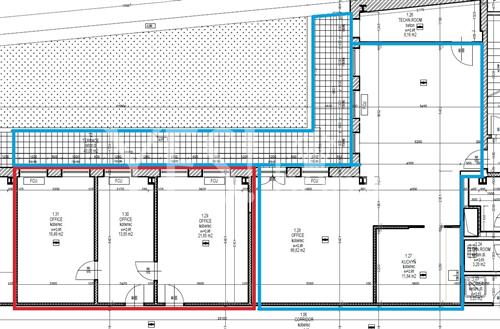 Klimentská 10, P1 - rozdělení kanceláře s terasou_ 1NP.jpg
